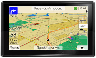 Автоспутник 5 на GPS навигатор